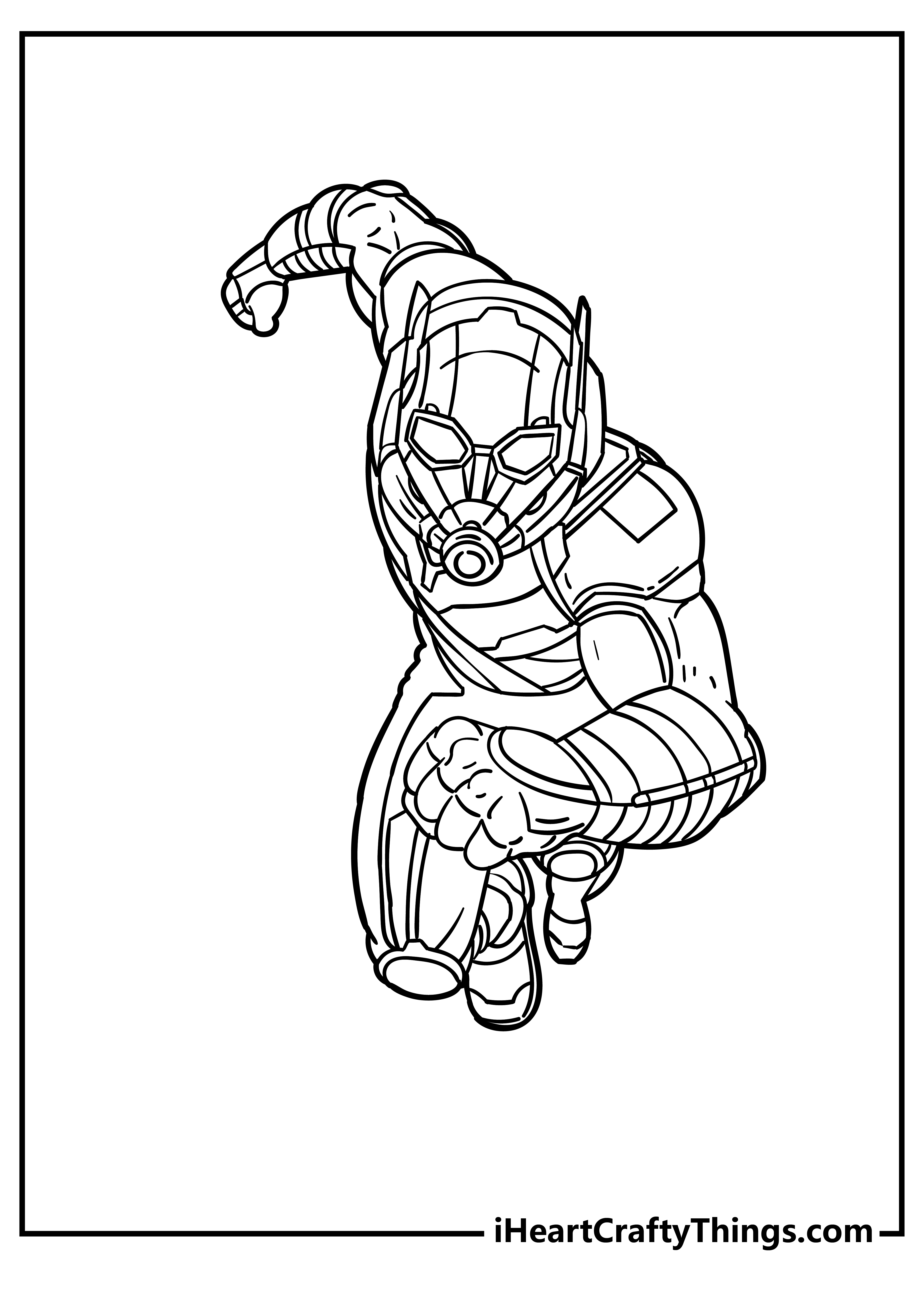 110+ Avengers Coloring Pages 77