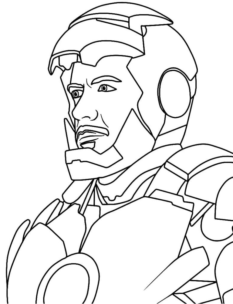 110+ Avengers Coloring Pages 9