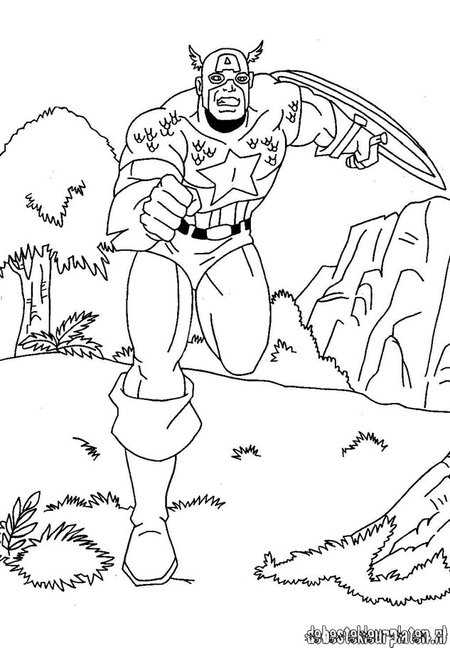 110+ Avengers Coloring Pages 96