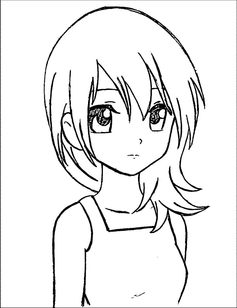 120+ Coloring Pages Anime Characters 100