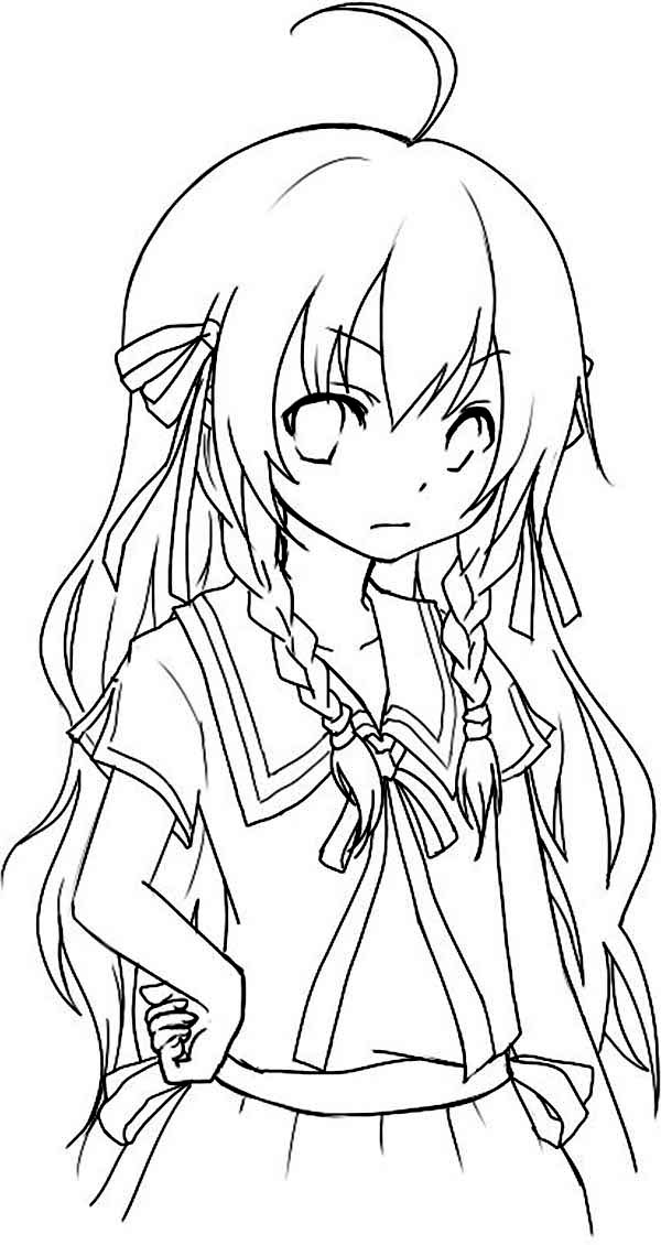 120+ Coloring Pages Anime Characters 102