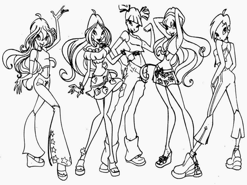 120+ Coloring Pages Anime Characters 108