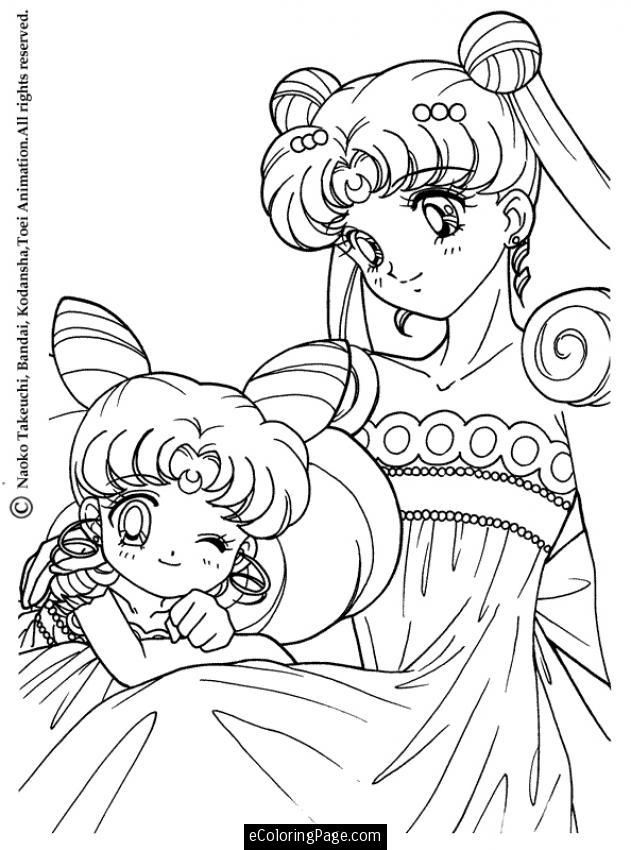 120+ Coloring Pages Anime Characters 24