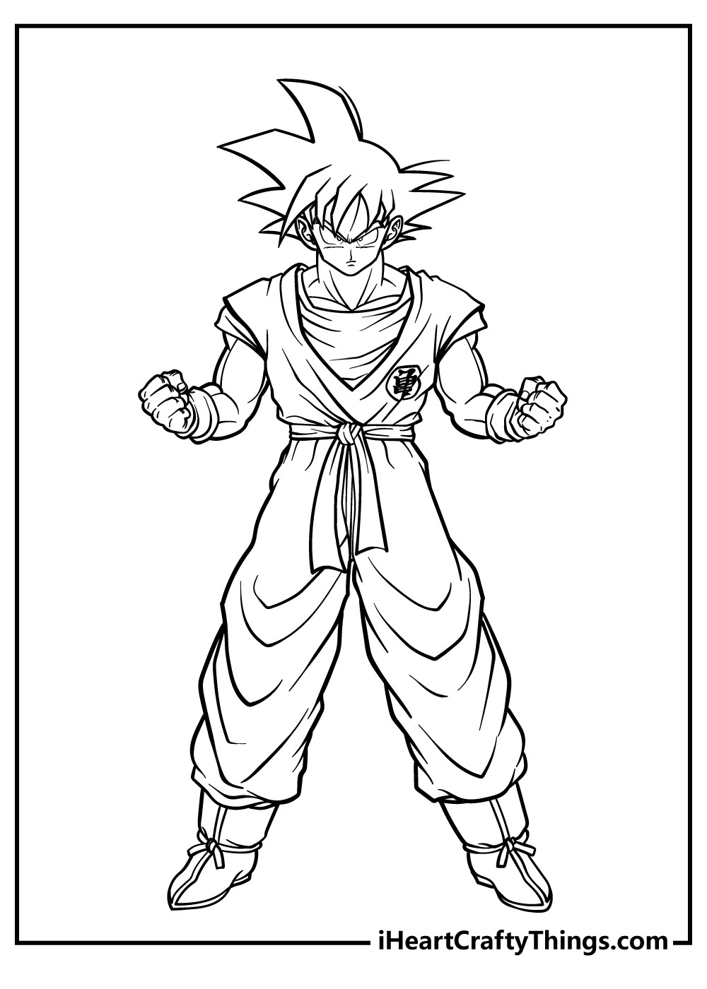 120+ Coloring Pages Anime Characters 38