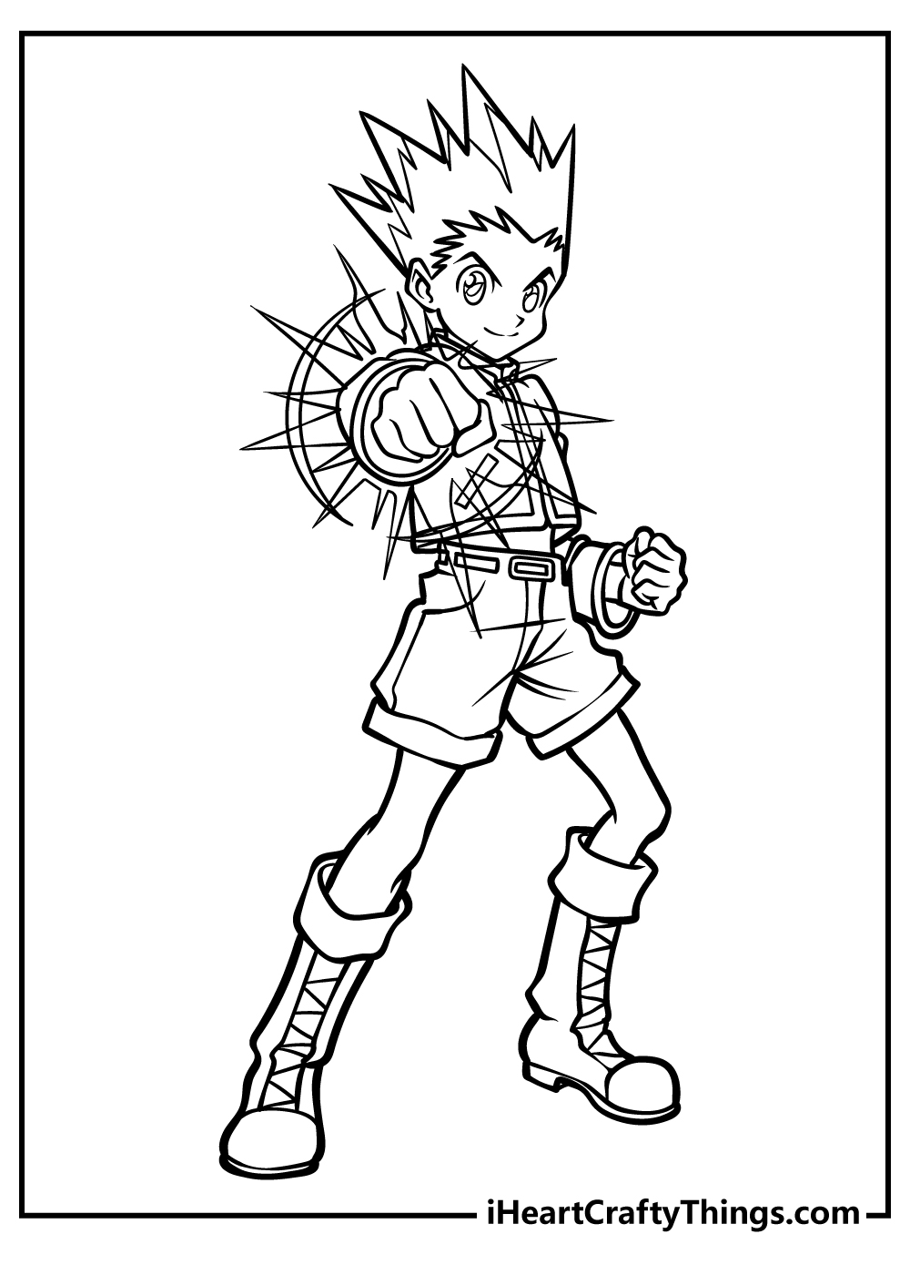 120+ Coloring Pages Anime Characters 40