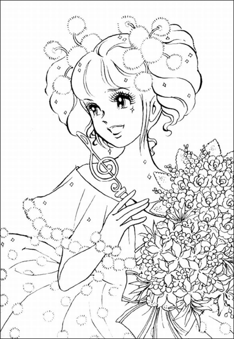 120+ Coloring Pages Anime Characters 45