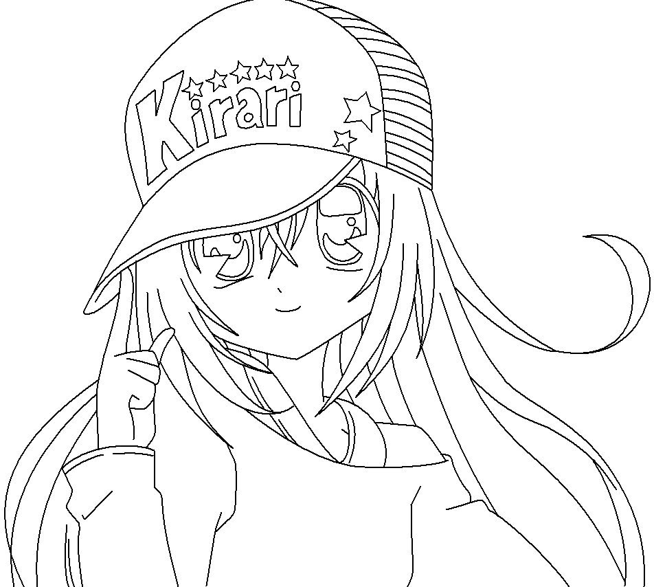 120+ Coloring Pages Anime Characters 80