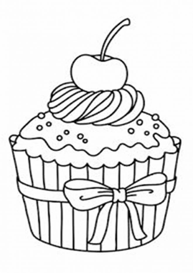 130+ Cupcake Coloring Pages 102