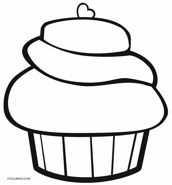 130+ Cupcake Coloring Pages 104