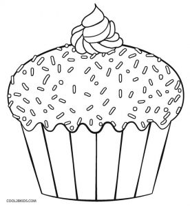 130+ Cupcake Coloring Pages 105