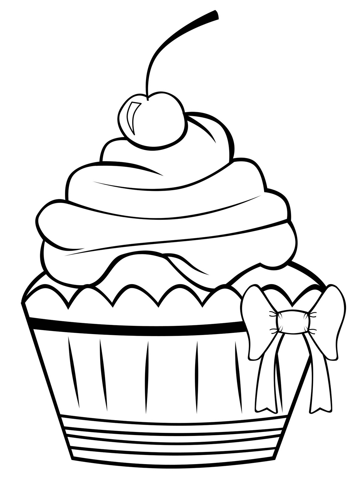 130+ Cupcake Coloring Pages 117