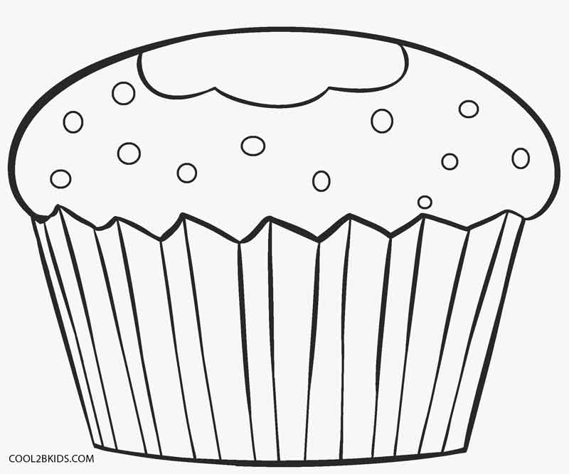 130+ Cupcake Coloring Pages 126