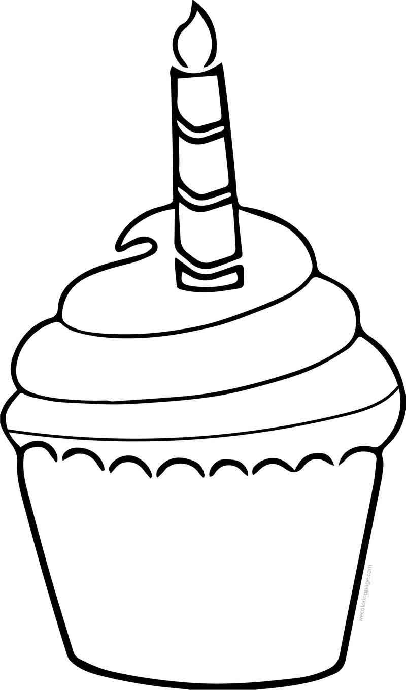 130+ Cupcake Coloring Pages 52