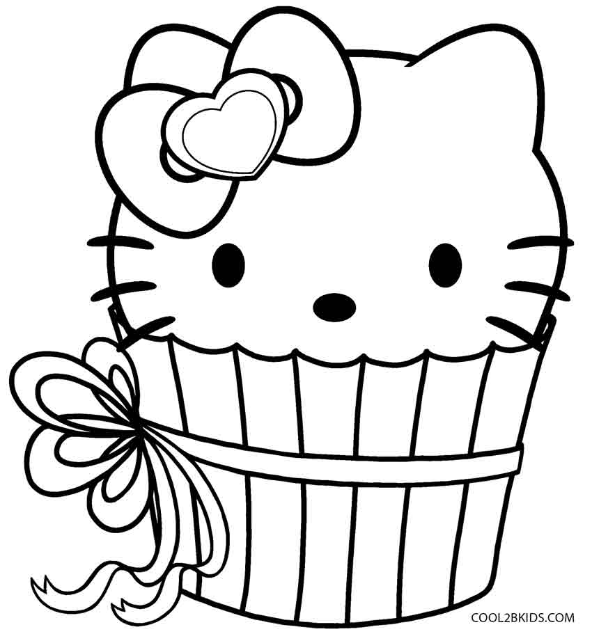 130+ Cupcake Coloring Pages 6