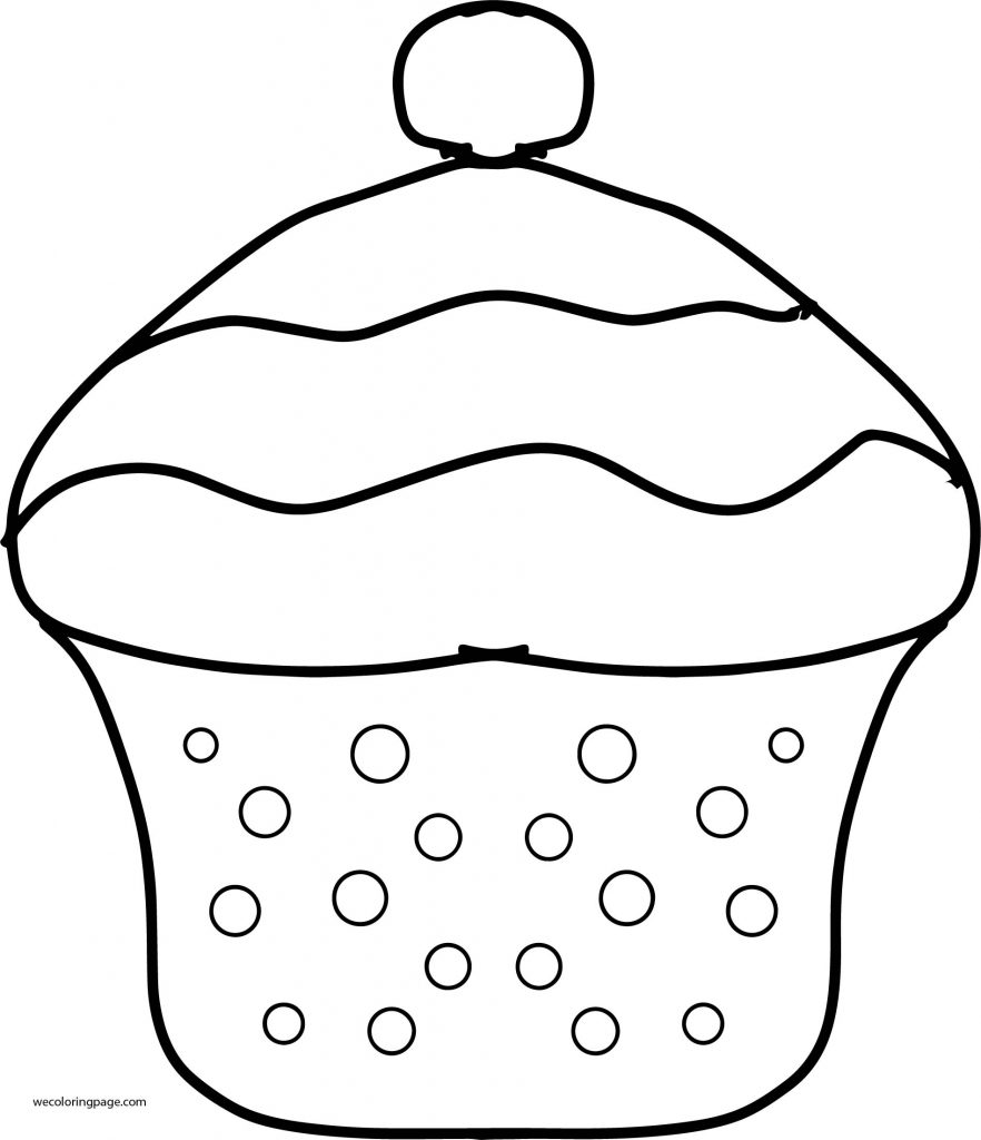 130+ Cupcake Coloring Pages 69