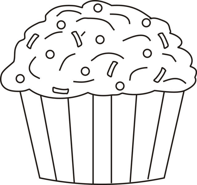 130+ Cupcake Coloring Pages 82