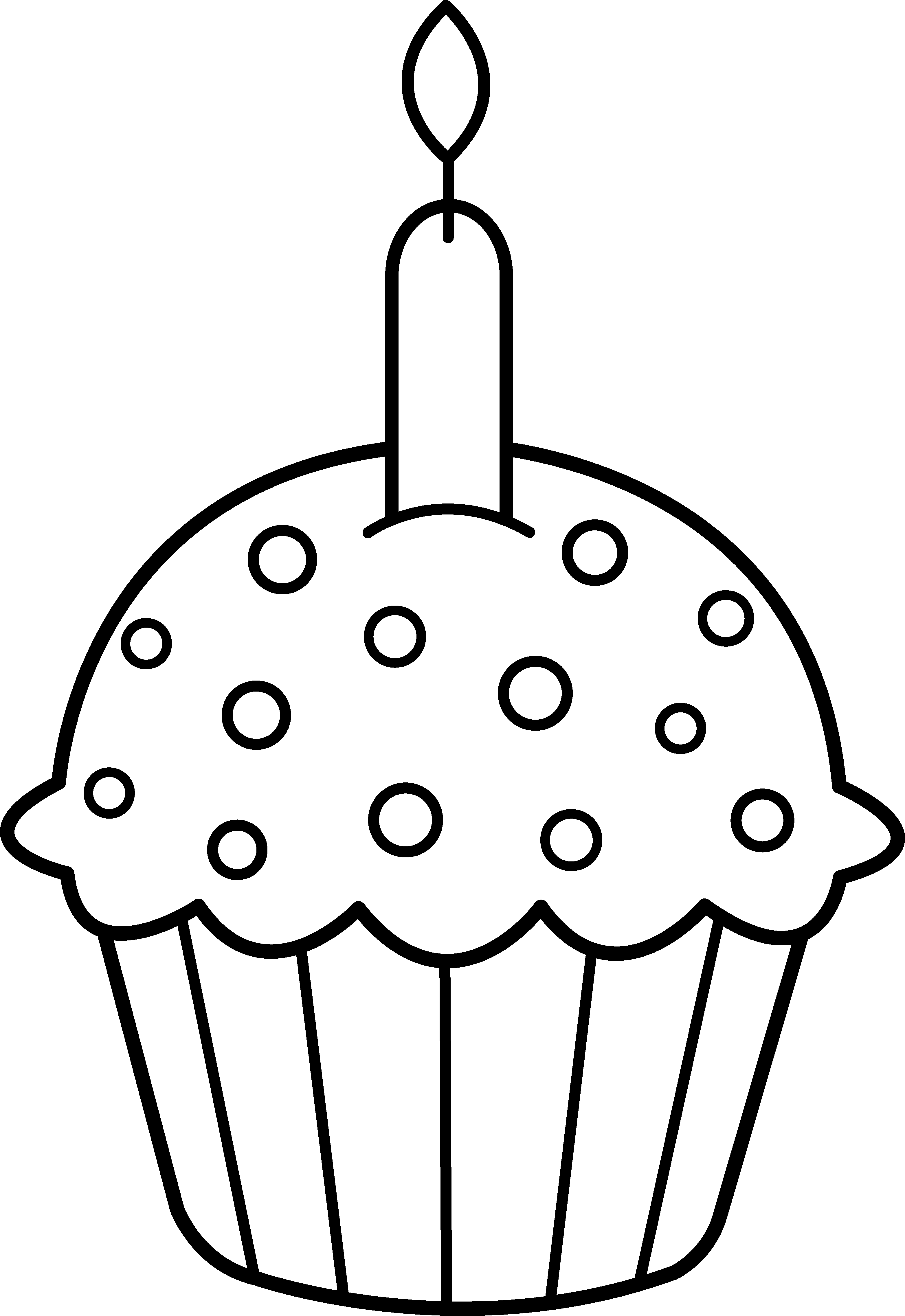 130+ Cupcake Coloring Pages 89