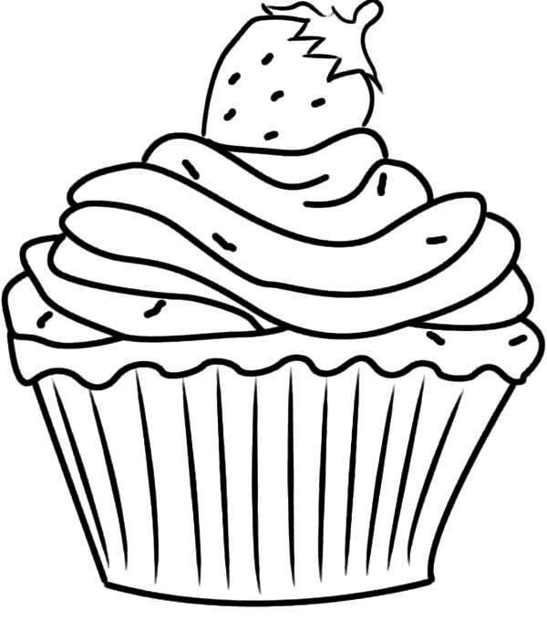 130+ Cupcake Coloring Pages 95