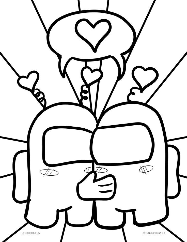 140+ Among Us Coloring Page Ideas: Colorful Crewmate Fun 110