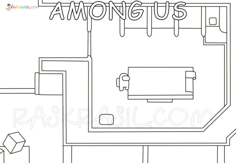 140+ Among Us Coloring Page Ideas: Colorful Crewmate Fun 130