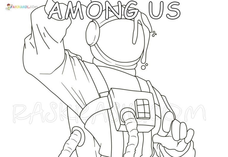 140+ Among Us Coloring Page Ideas: Colorful Crewmate Fun 131