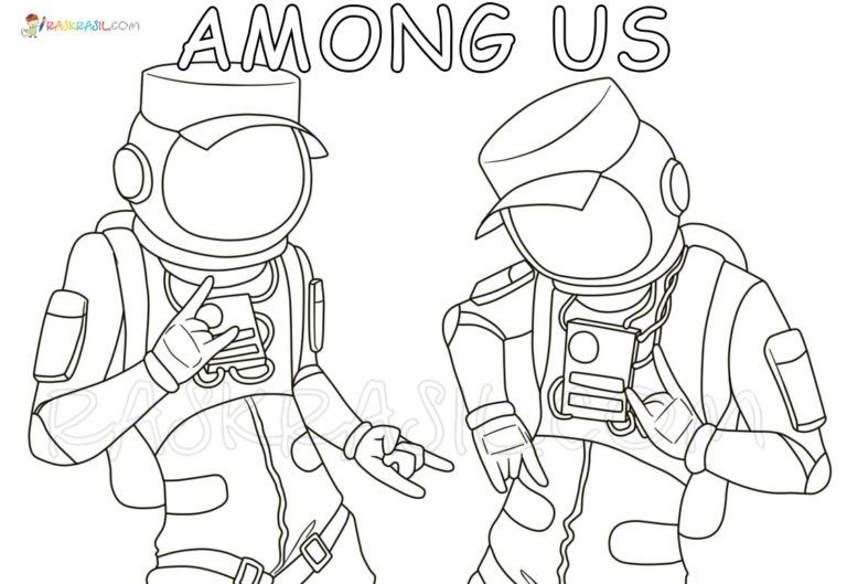 140+ Among Us Coloring Page Ideas: Colorful Crewmate Fun 132