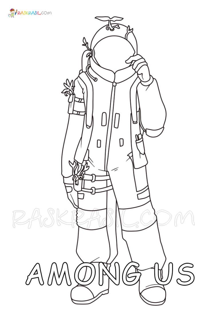 140+ Among Us Coloring Page Ideas: Colorful Crewmate Fun 46