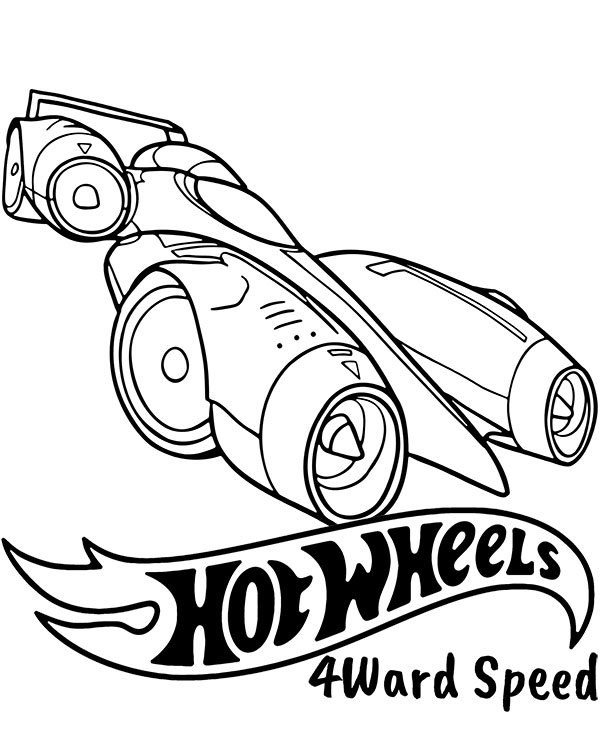 140+ Hot Wheels Coloring Pages 100