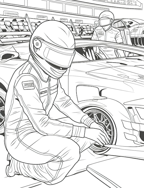 140+ Hot Wheels Coloring Pages 111