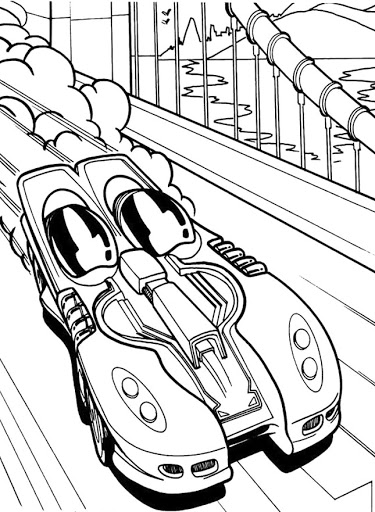 140+ Hot Wheels Coloring Pages 112