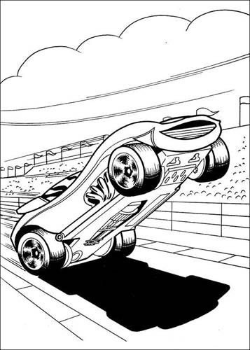 140+ Hot Wheels Coloring Pages 114