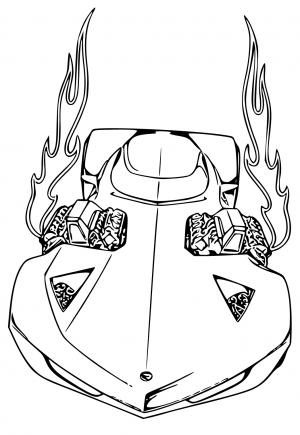 140+ Hot Wheels Coloring Pages 118