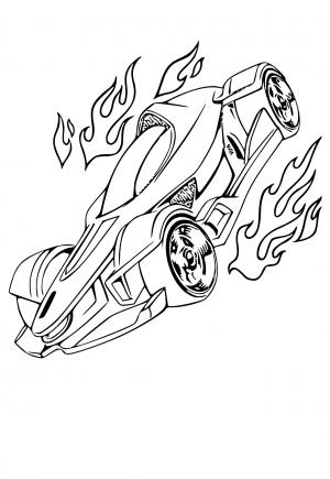 140+ Hot Wheels Coloring Pages 123