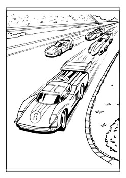 140+ Hot Wheels Coloring Pages 132