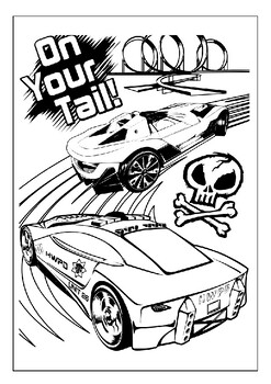 140+ Hot Wheels Coloring Pages 134