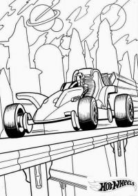 140+ Hot Wheels Coloring Pages 140