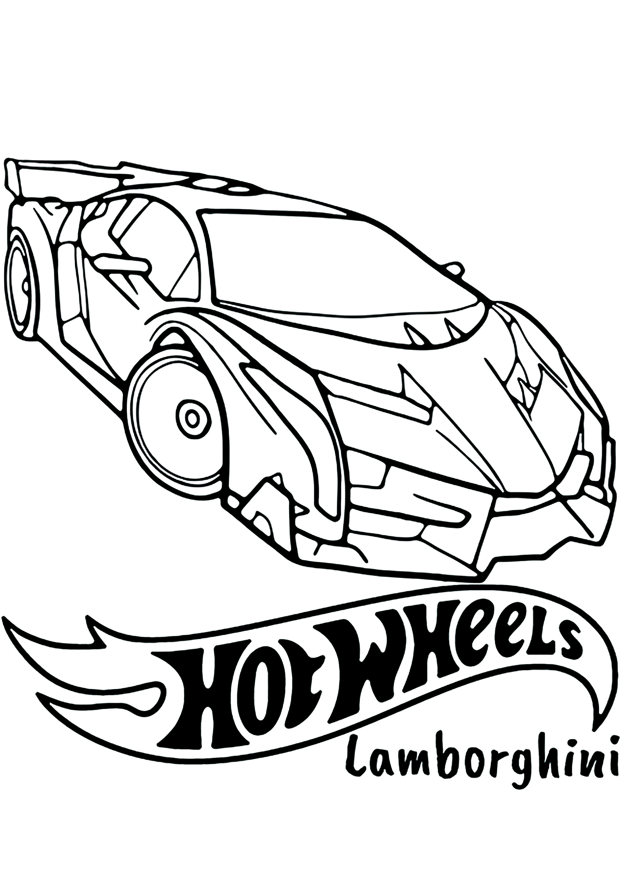 140+ Hot Wheels Coloring Pages 2