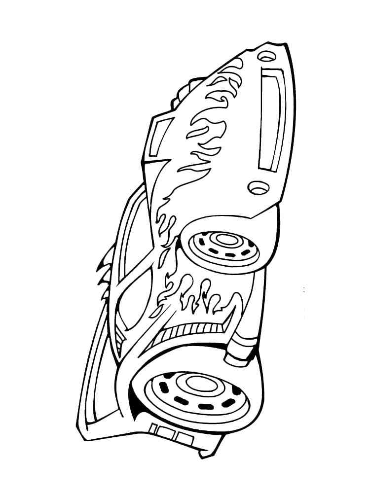 140+ Hot Wheels Coloring Pages 36