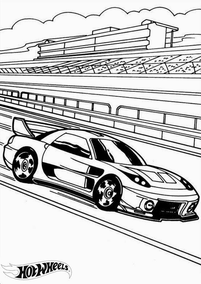 140+ Hot Wheels Coloring Pages 54