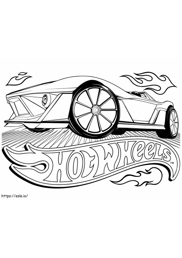 140+ Hot Wheels Coloring Pages 58