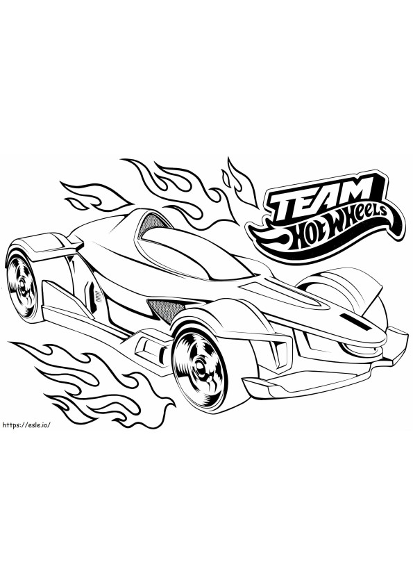 140+ Hot Wheels Coloring Pages 60