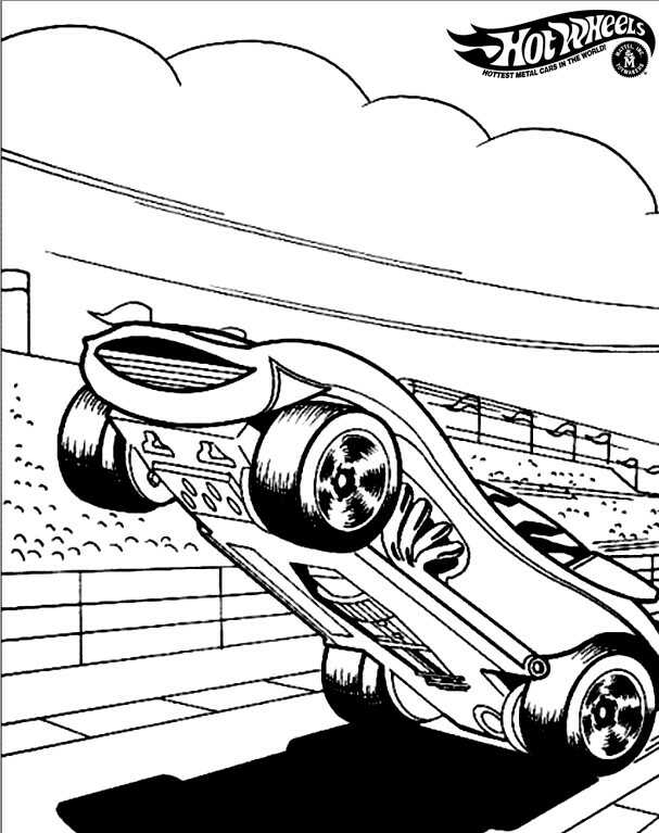 140+ Hot Wheels Coloring Pages 63