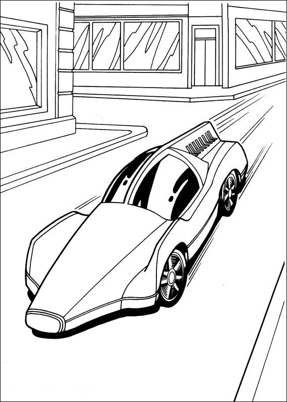 140+ Hot Wheels Coloring Pages 69