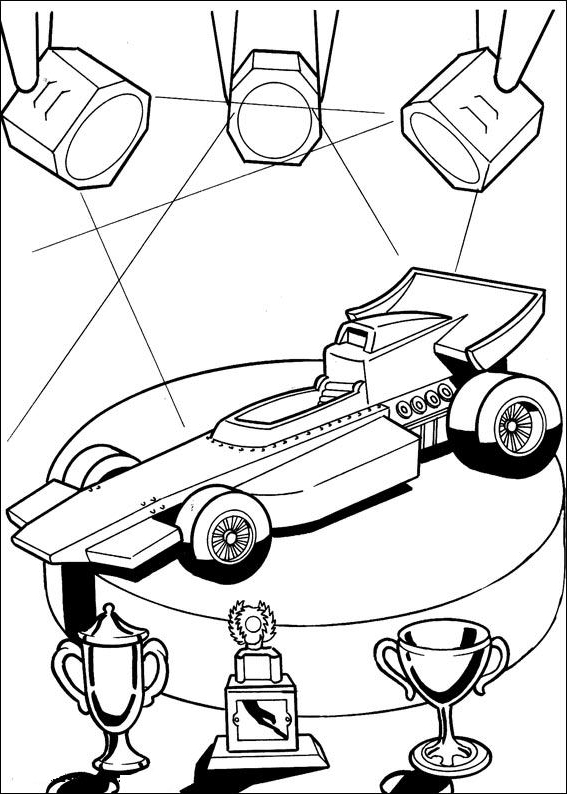 140+ Hot Wheels Coloring Pages 70