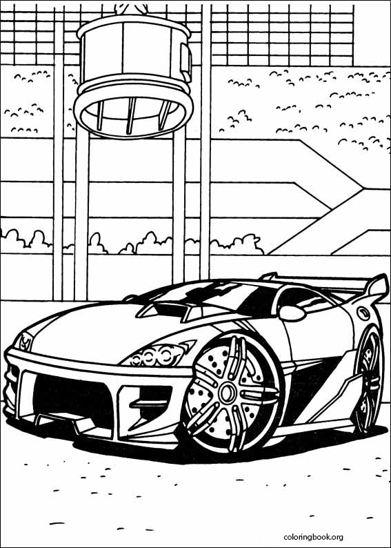 140+ Hot Wheels Coloring Pages 81