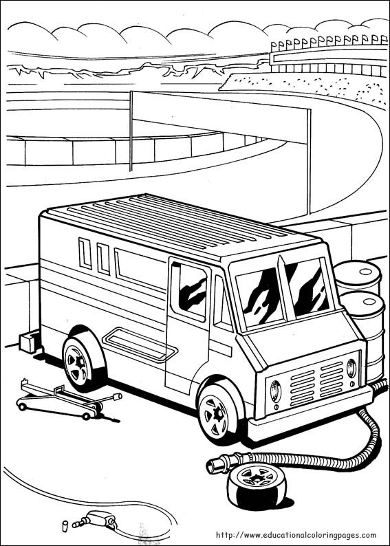 140+ Hot Wheels Coloring Pages 86