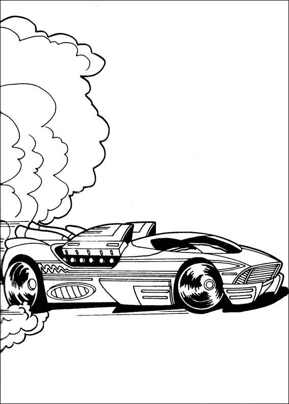 140+ Hot Wheels Coloring Pages 94