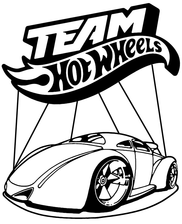 140+ Hot Wheels Coloring Pages 98