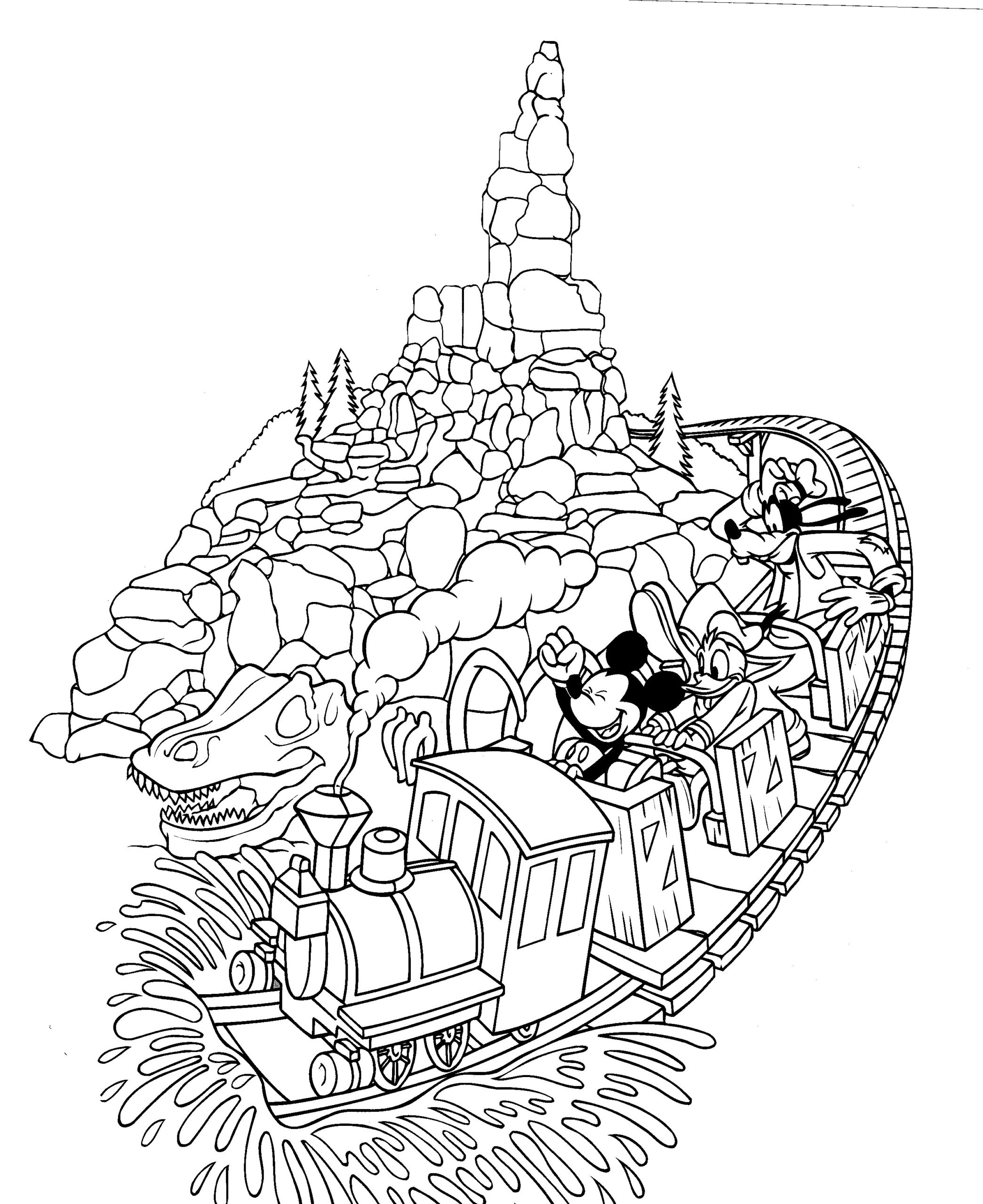 150+ Printable Disney Coloring Pages: Where Magic Meets Color 11