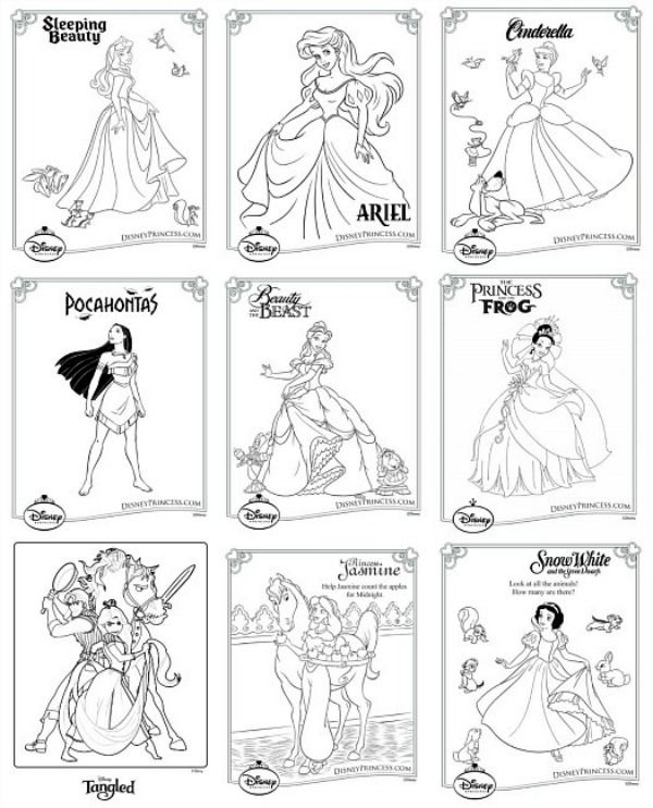 150+ Printable Disney Coloring Pages: Where Magic Meets Color 124